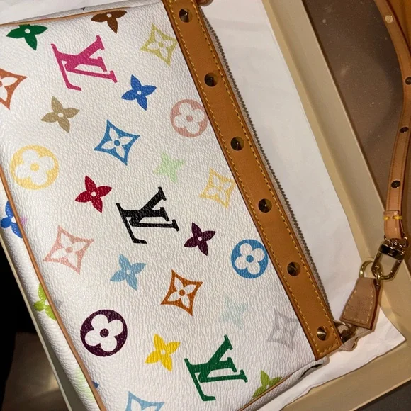 Louis Vuitton Multicolor Monogram Shoulder Bag - Picture 3 of 14